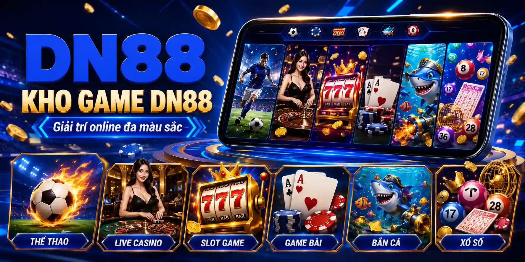 Khám phá kho game DN88 cực đa dạng
