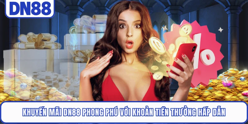 Khuyến mãi DN88 phong phú với khoản tiền thưởng hấp dẫn