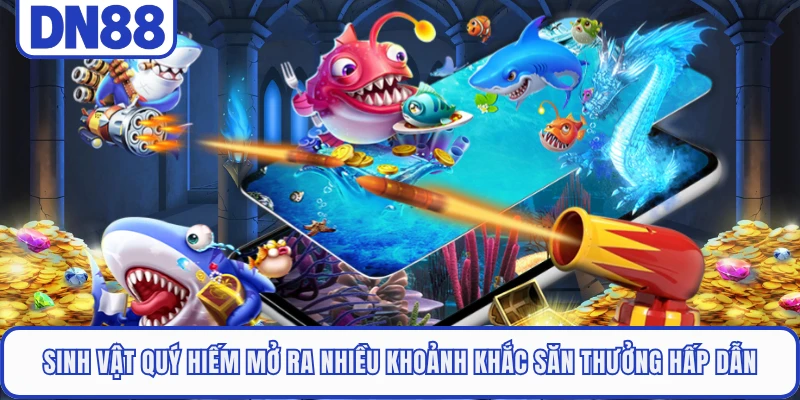 Sinh vật quý hiếm mở ra nhiều khoảnh khắc săn thưởng hấp dẫn