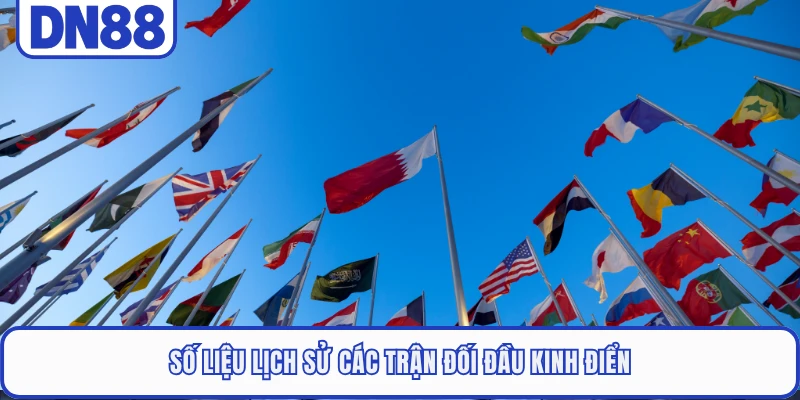 Số liệu lịch sử các trận đối đầu kinh điển