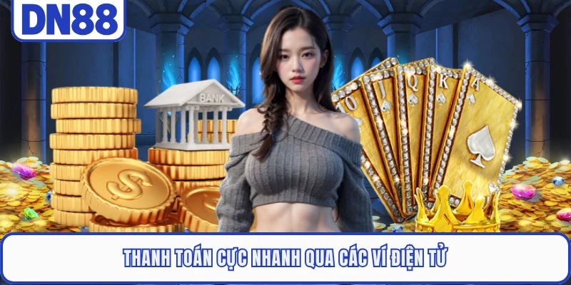 Thanh toán cực nhanh qua các ví điện tử